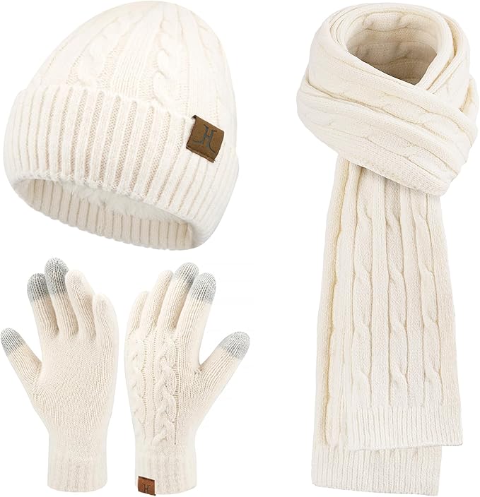Set Invernale Cappello+ Guanti + Sciarpa