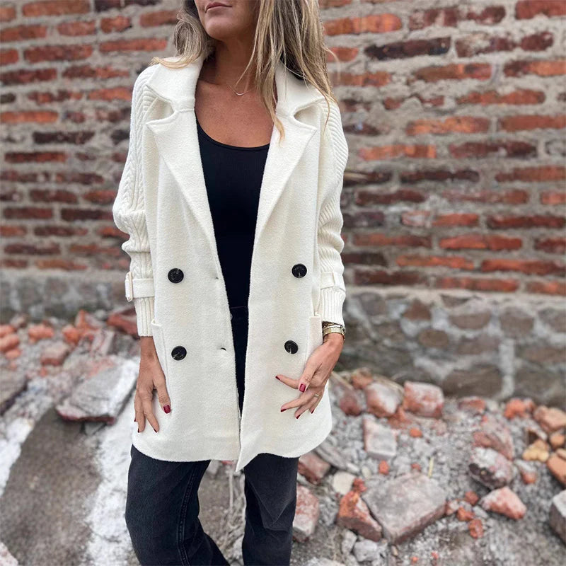 Cappotto/Maglione Elegante Mezzo Taglio